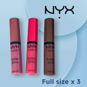 ⬇️*✨HP✨🆕*NEW* NYX | FULL | 3️⃣ Butter Lip Gloss - Ginger Summer Angel